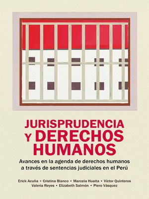 cover image of Jurisprudencia y derechos humanos Jurisprudencia y derechos humanos